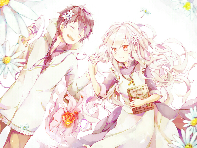 kozakura marry and seto kousuke (kagerou project and 1 more) drawn by poppo_(regretnamida)
