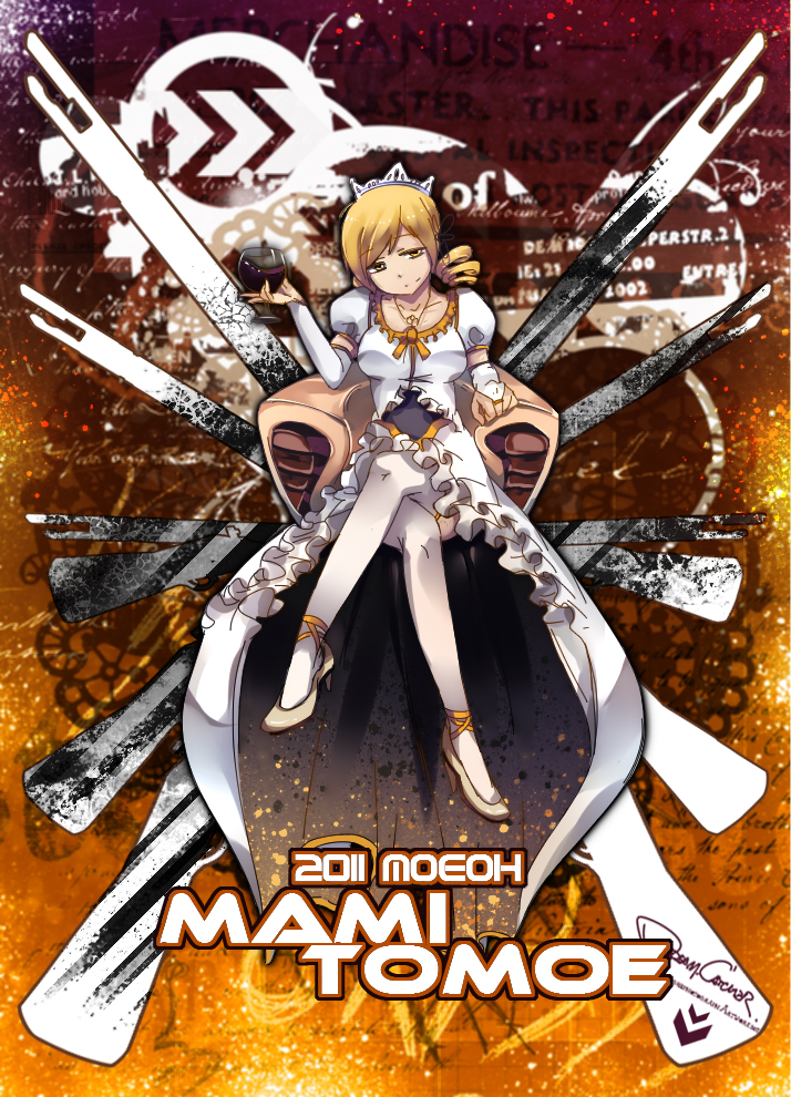 tomoe mami (mahou shoujo madoka magica and 1 more) drawn by dc_(doughertyevans)