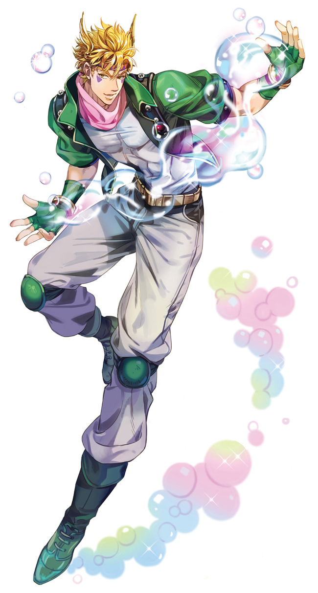 caesar anthonio zeppeli (jojo no kimyou na bouken and 1 more) drawn by inzup
