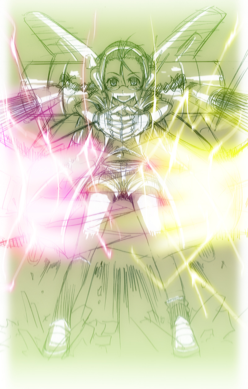 hakase satomi (mahou sensei negima! and 2 more) drawn by puyo_(puyotopia)