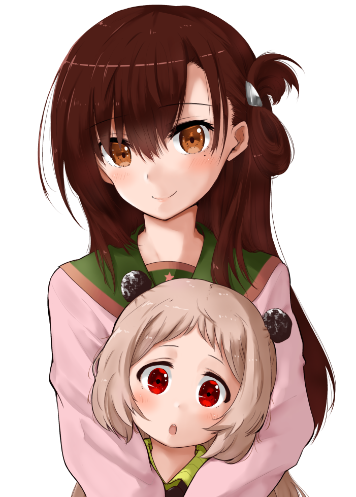 wakasa yuuri and wakasa ruu (gakkou gurashi!) drawn by rocha_(aloha_ro_cha)