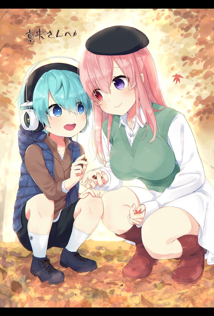 nei akutsu and souta kandori (original) drawn by os_(os_fresa)