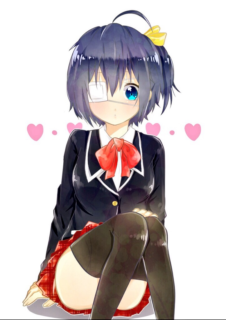 takanashi rikka (chuunibyou demo koi ga shitai!) drawn by hikatyu_11