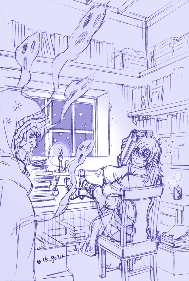 hugh and niime (fire emblem and 1 more) drawn by inagi