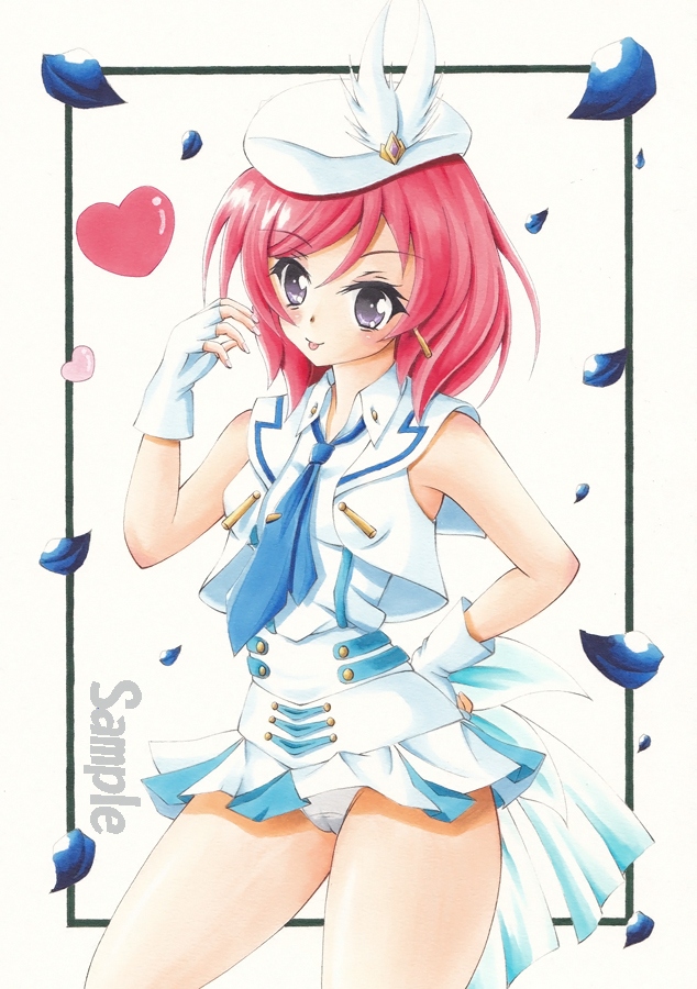 nishikino maki (love live! and 1 more) drawn by munmu