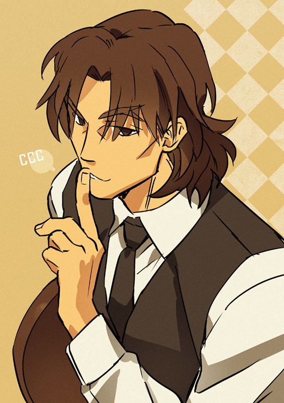 kotomine kirei (fate and 2 more) drawn by kon_manatsu