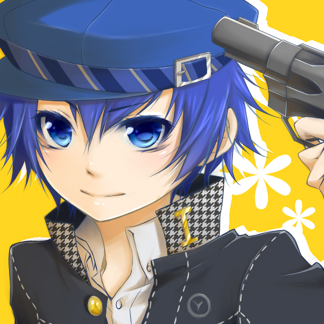 shirogane naoto (persona and 1 more) drawn by uzu_hi
