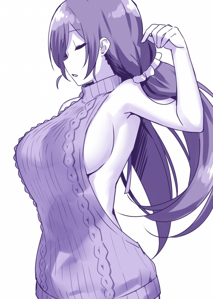 tojo nozomi (love live! and 1 more) drawn by sky-freedom