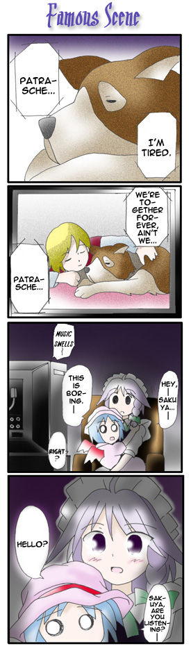 remilia scarlet and izayoi sakuya (touhou and 1 more) drawn by morogami_ryou