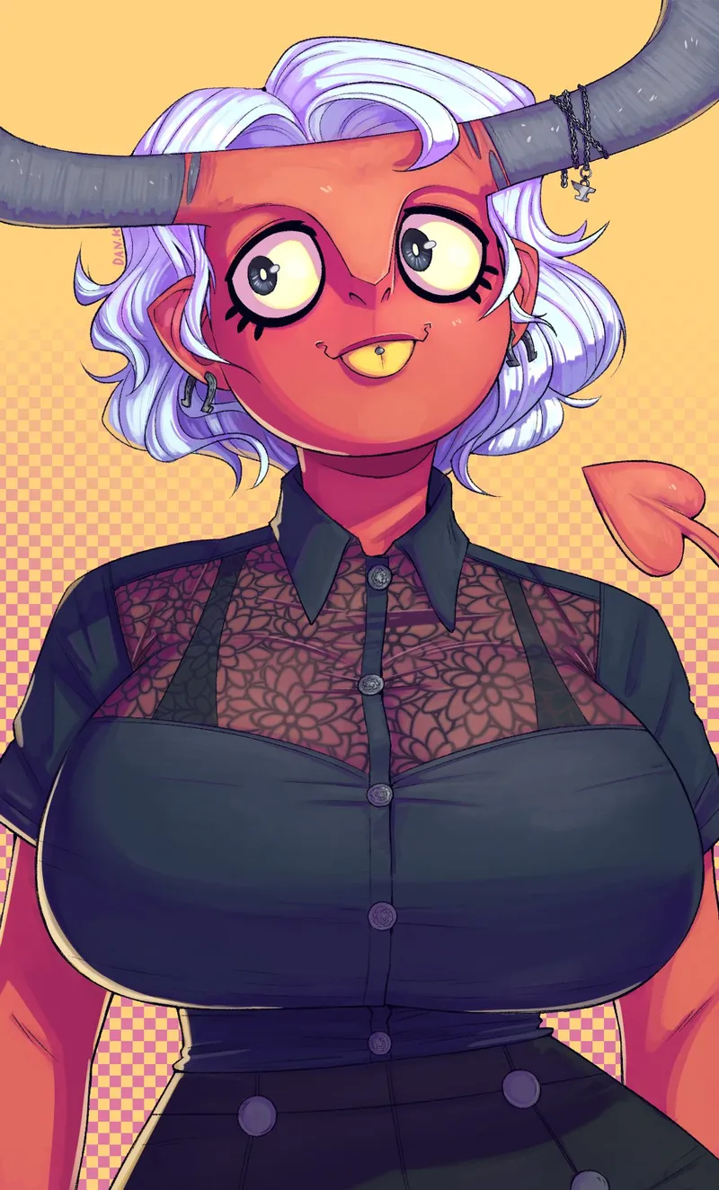 dahlia scratch (original and 1 more) drawn by thedansome