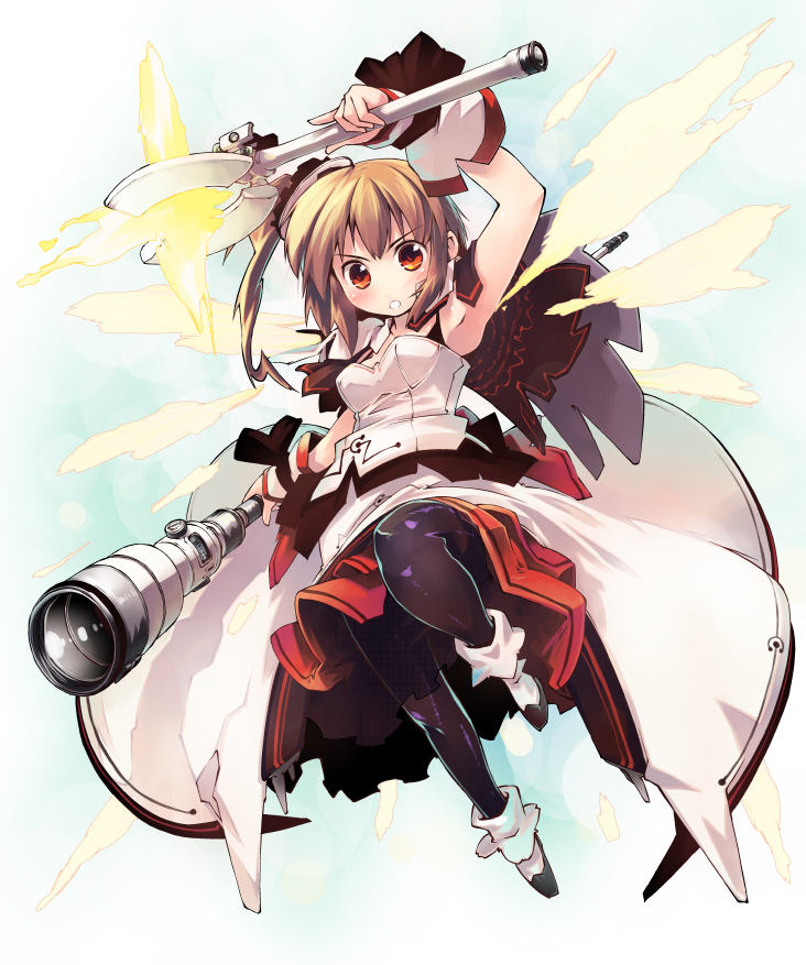 akari (magical cannon wars) drawn by nanaroku_(fortress76)