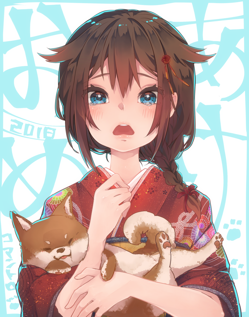 shigure and shigure kai ni (kantai collection) drawn by cointreau