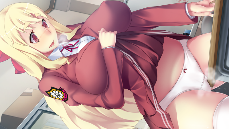 sakura (kyonyuu seido kaichou chijoku no hakudaku kuro tights) drawn by xxzero
