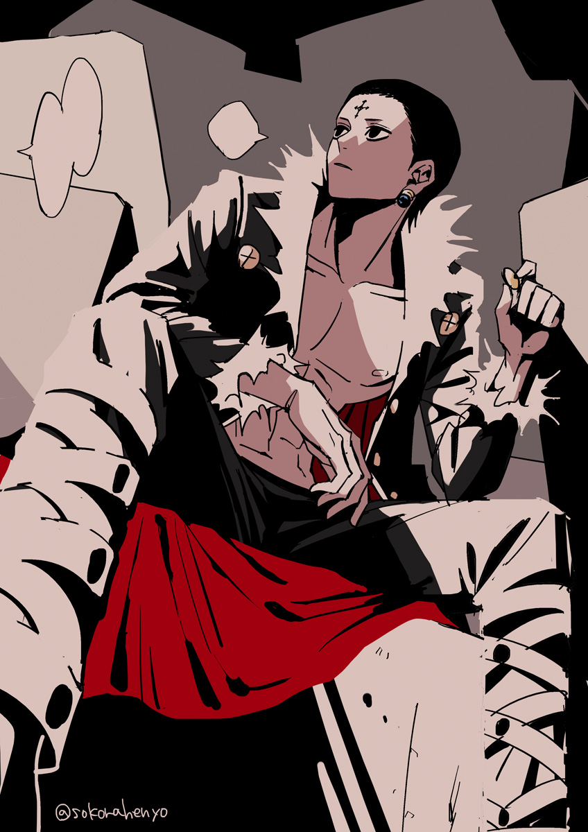 chrollo lucilfer (hunter x hunter) drawn by sokorahenyo