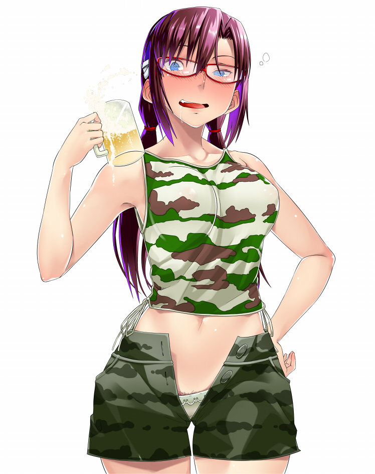 makinami mari illustrious (neon genesis evangelion and 2 more) drawn by icebox