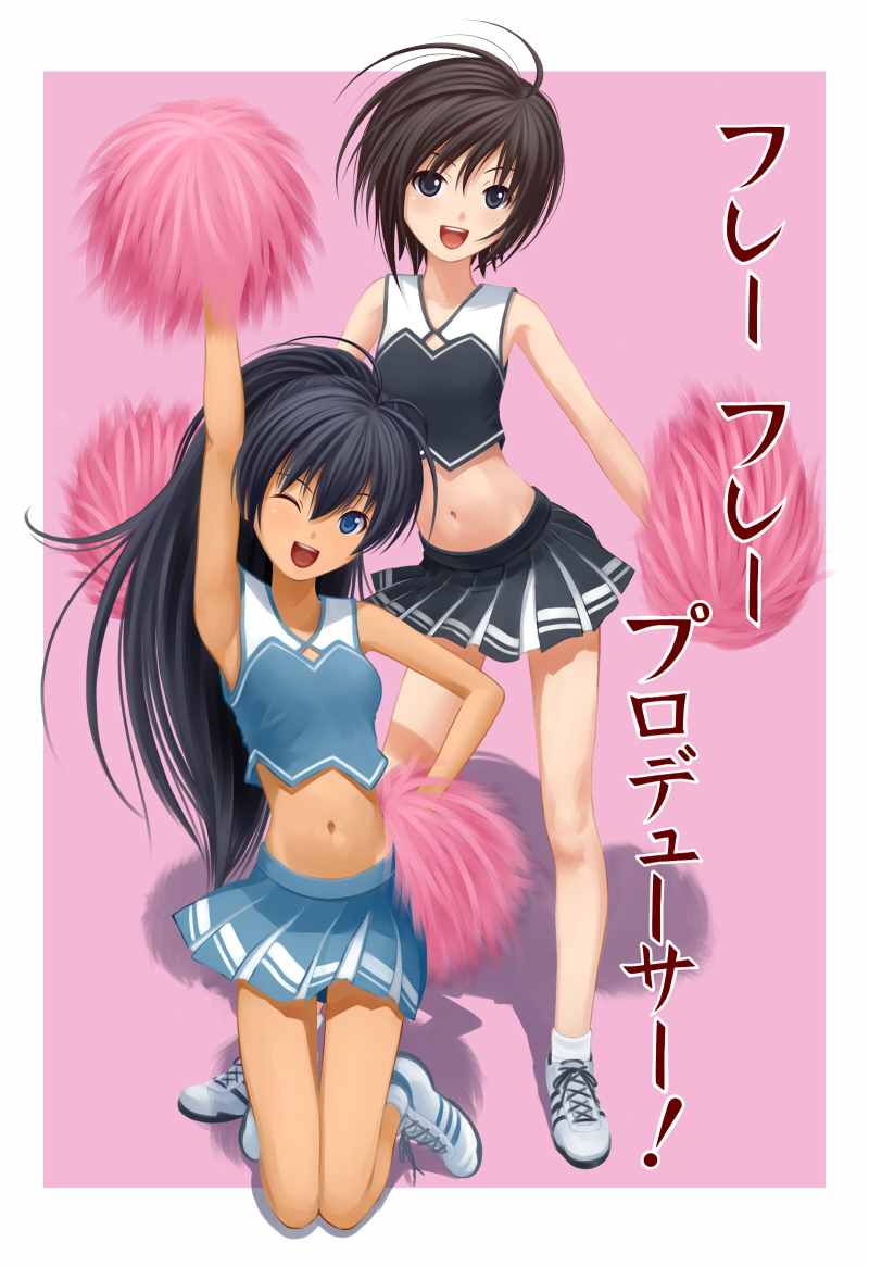 kikuchi makoto and ganaha hibiki (idolmaster and 1 more) drawn by nekopuchi