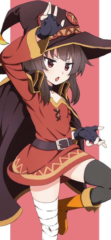 megumin (kono subarashii sekai ni shukufuku wo!) drawn by pocho