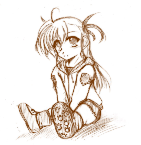 vivio (lyrical nanoha and 1 more) drawn by aoiba_takato