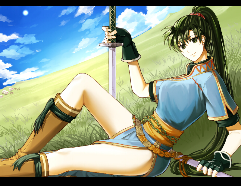 lyn (fire emblem and 1 more) drawn by delsaber