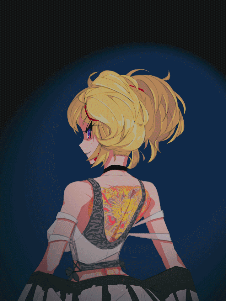 coco kaine (hololive and 2 more) drawn by drawfag