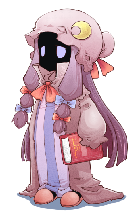 patchouli knowledge and black mage (touhou and 1 more) drawn by uni_mate