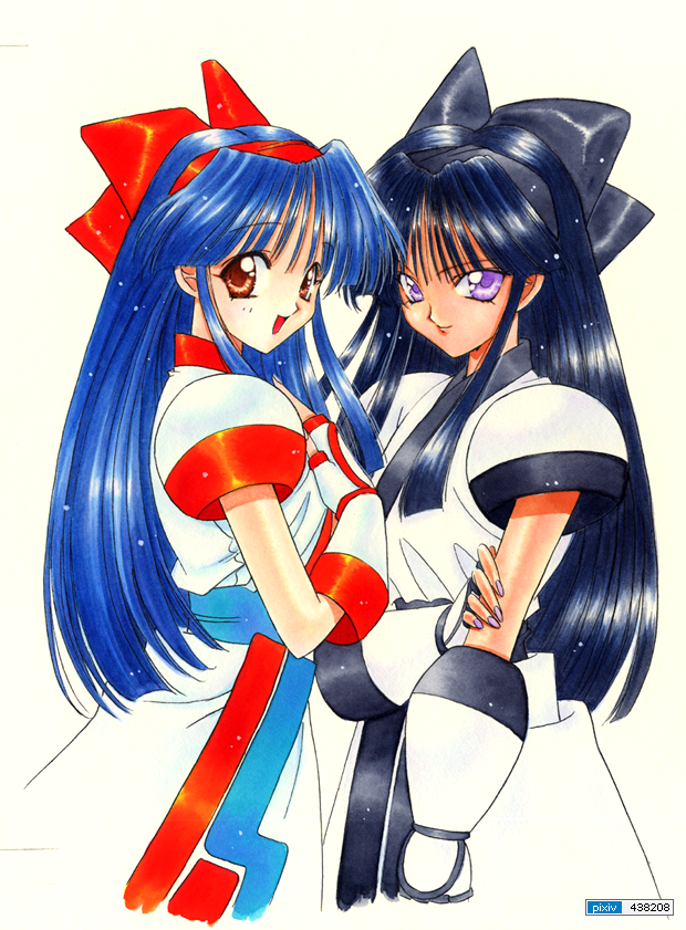 nakoruru and murasaki nakoruru (samurai spirits) drawn by nanase_aoi