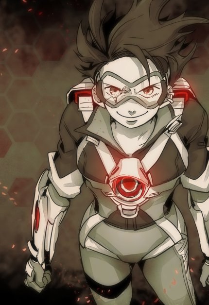 tracer (overwatch and 1 more) drawn by 6cheetah