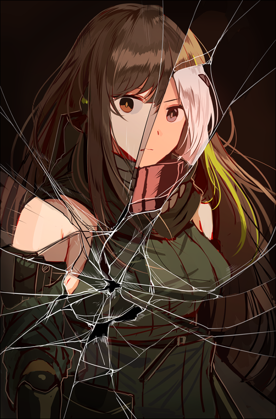 m4a1 and elisa (girls' frontline) drawn by silence_girl
