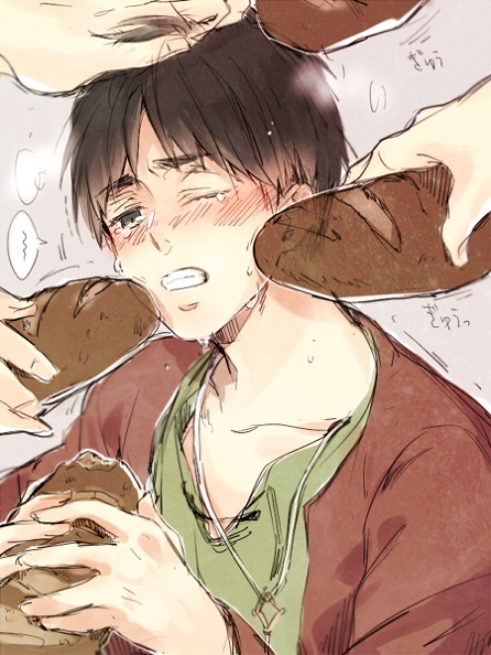 eren yeager (shingeki no kyojin) drawn by sona_(sosona64)