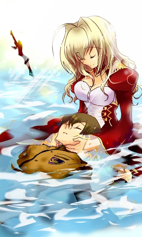 nero claudius and kishinami hakuno (fate and 1 more) drawn by 6-k-i-7