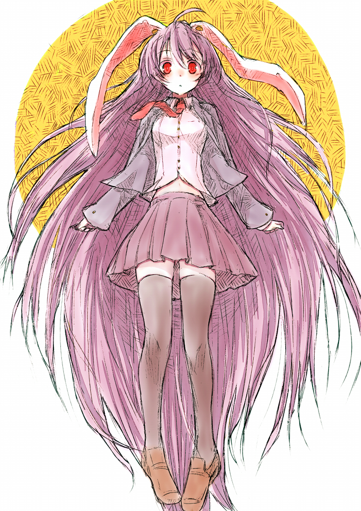 reisen udongein inaba (touhou) drawn by kuronuko_neero