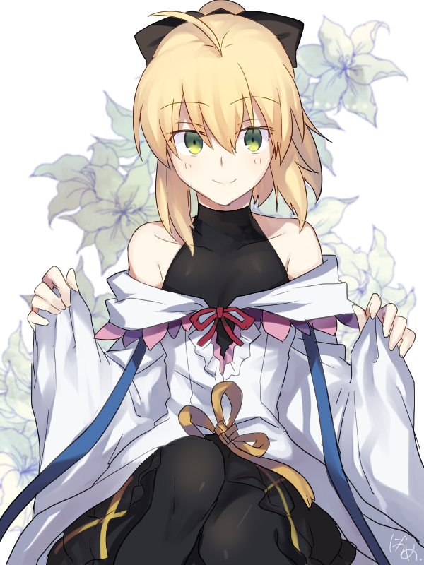 artoria pendragon, saber lily, and merlin (fate and 1 more) drawn by nikame