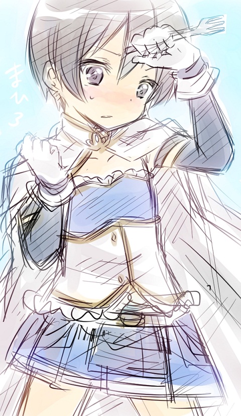 miki sayaka, yasaka mahiro, and kitamura eri (mahou shoujo madoka magica and 1 more) drawn by harugamitsu