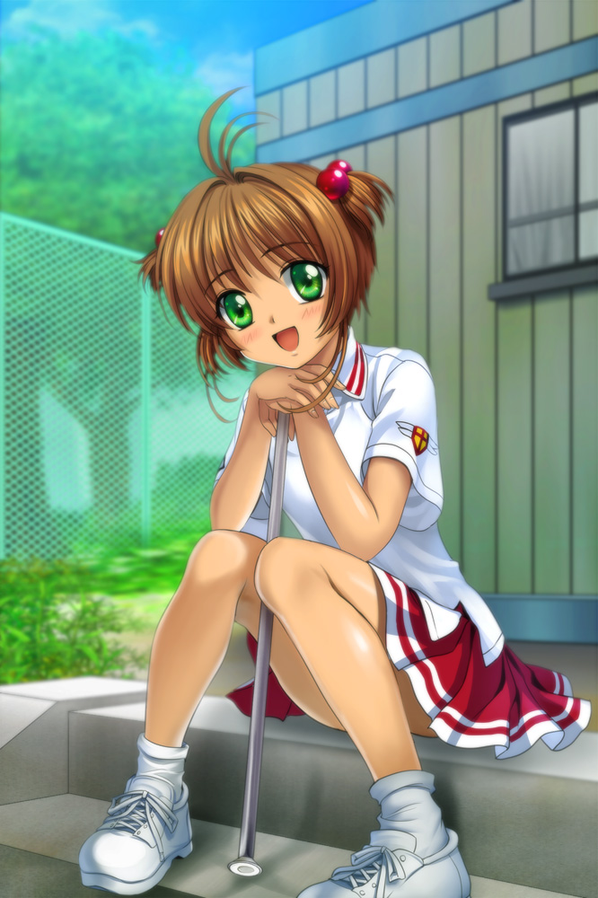 kinomoto sakura (cardcaptor sakura) drawn by mutsuki_(moonknives)