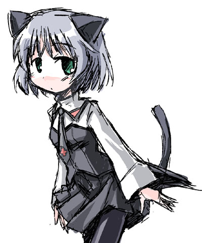 sanya v. litvyak (world witches series and 1 more) drawn by kugelschreiber