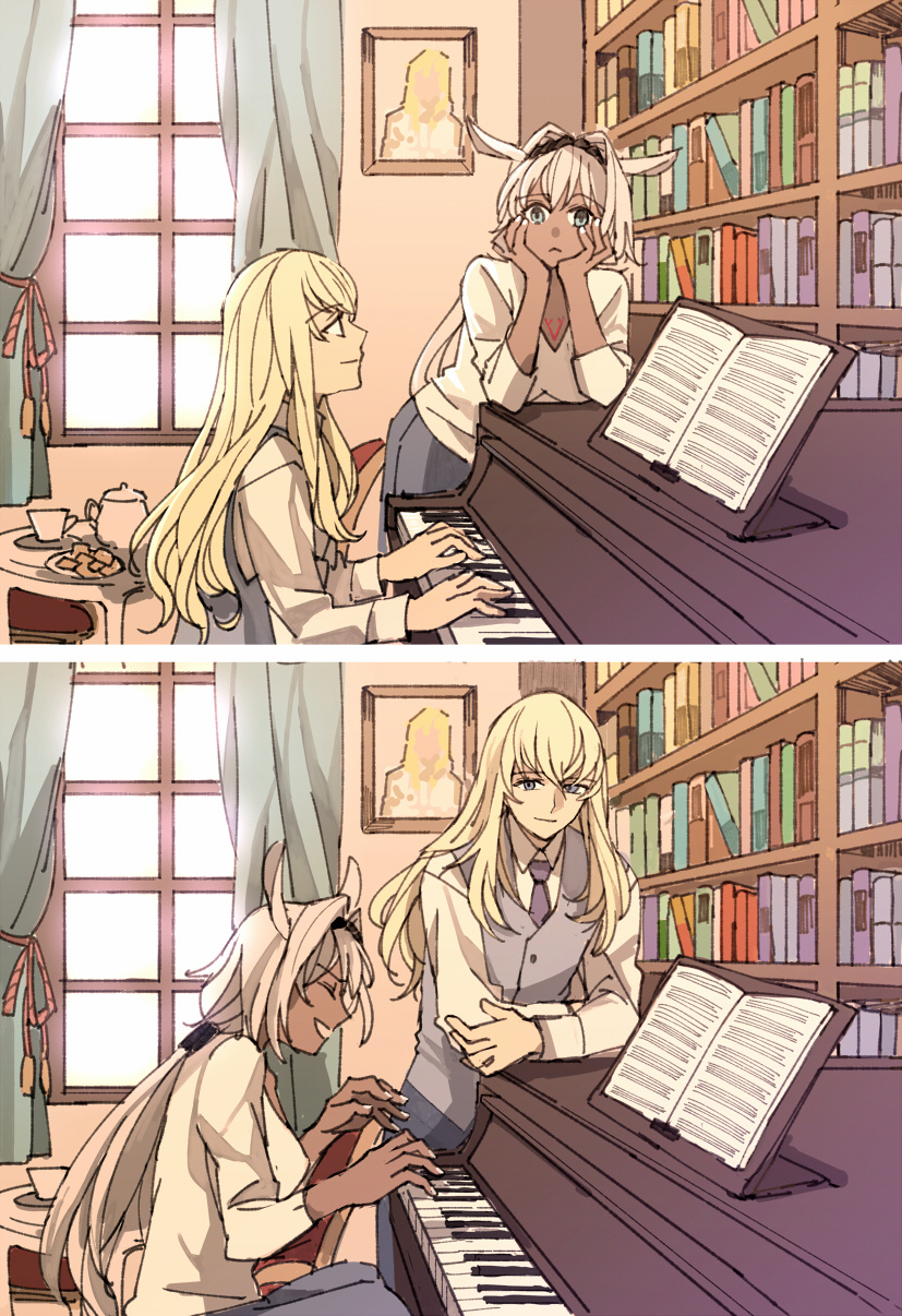 caenis and kirschtaria wodime (fate and 1 more) drawn by tsengyun