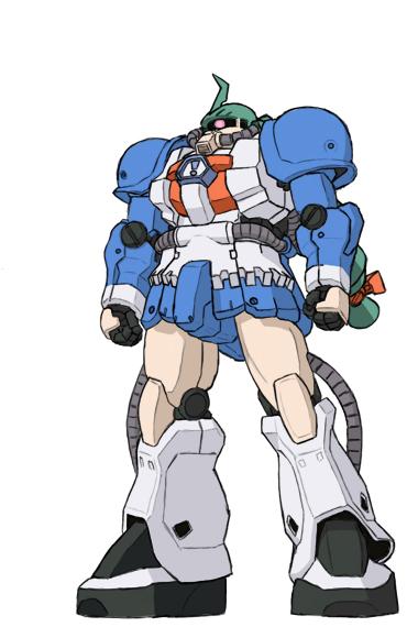 me-tan and zaku (gundam and 2 more)