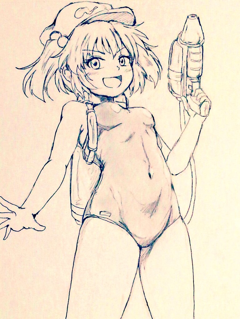 kawashiro nitori (touhou) drawn by d-m_(dii_emu)