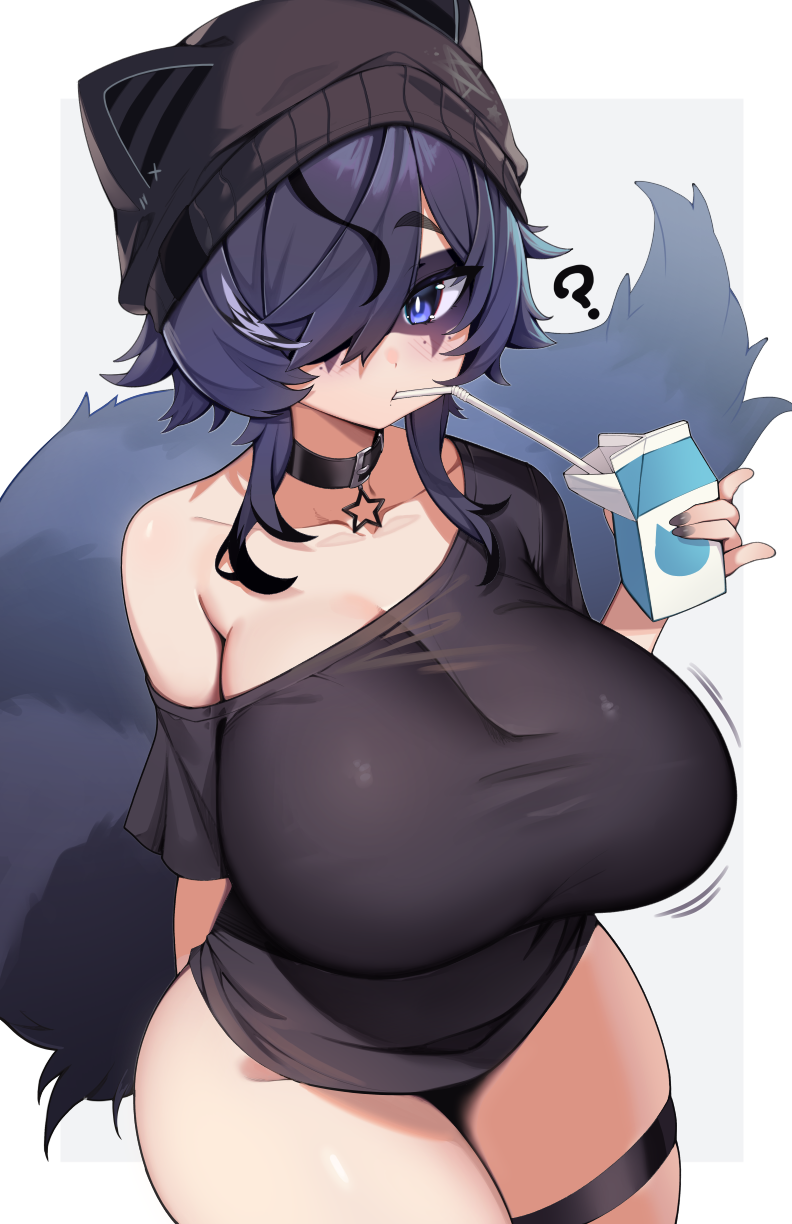 snuffy (indie virtual youtuber) drawn by kaptivate