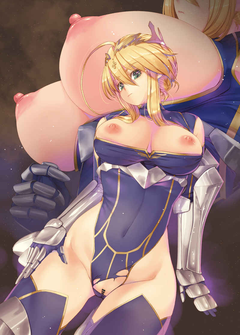 artoria pendragon (fate and 1 more) drawn by kirishima_satoshi