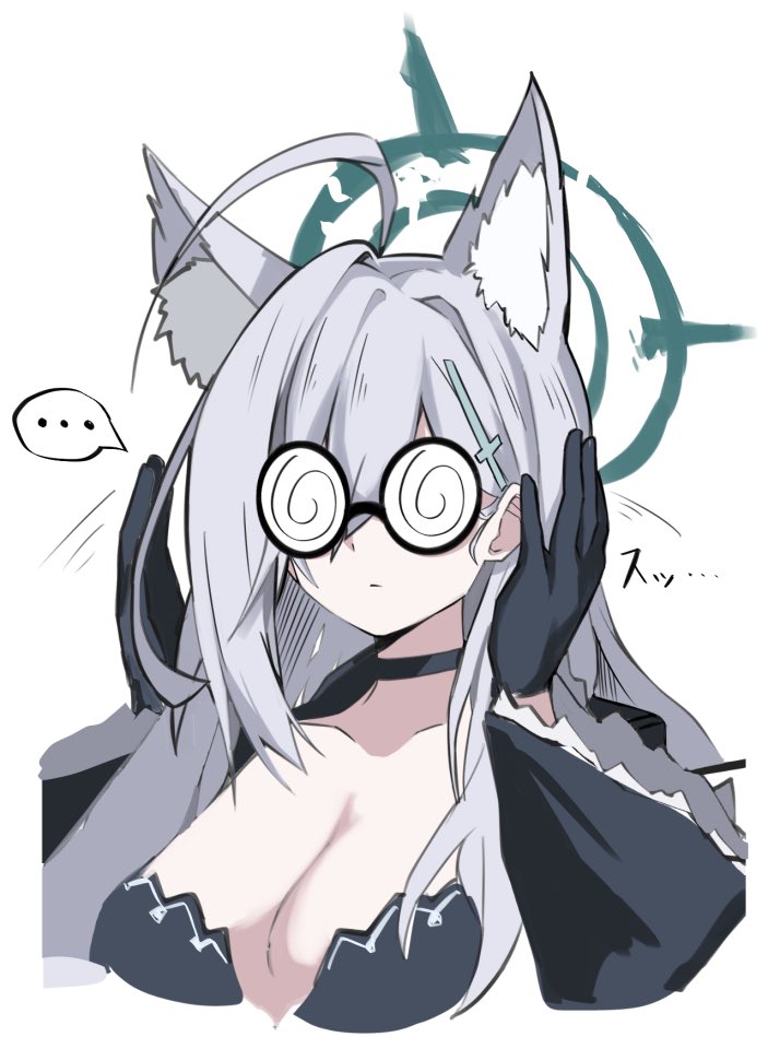 shiroko and shiroko terror (blue archive) drawn by kirigakure_(iroiro_tsukauyo)