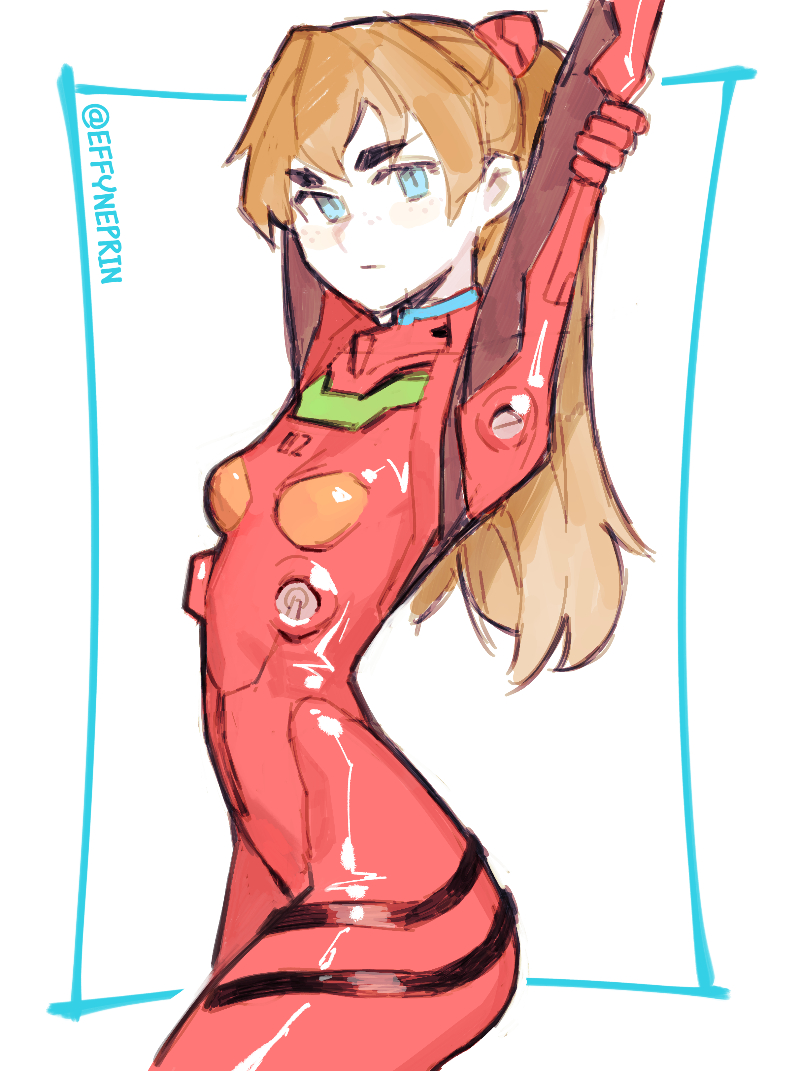 souryuu asuka langley (neon genesis evangelion) drawn by effy_neprin