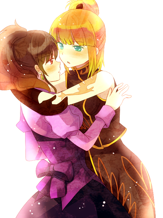 ushiromiya natsuhi and ushiromiya eva (umineko no naku koro ni) drawn by subaru_(yachika)