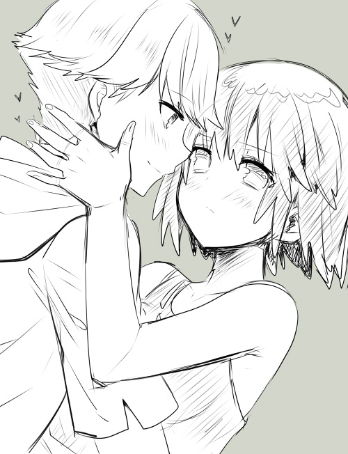 nishio rina and kaburagi sui (soukyuu no fafner) drawn by ootani_mikoto