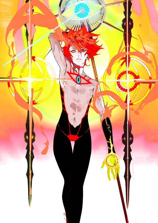 karna and super karna (fate and 1 more) drawn by pako_(pakosun)