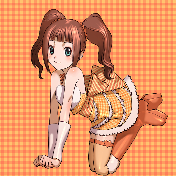 takatsuki yayoi (idolmaster and 1 more) drawn by sakamoto_mineji