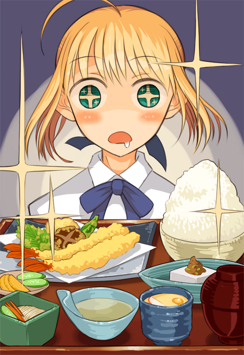 artoria pendragon and saber (fate and 1 more) drawn by samaru_(seiga)