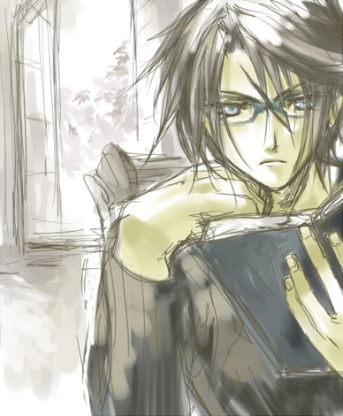 squall leonhart (final fantasy and 1 more) drawn by hinokami