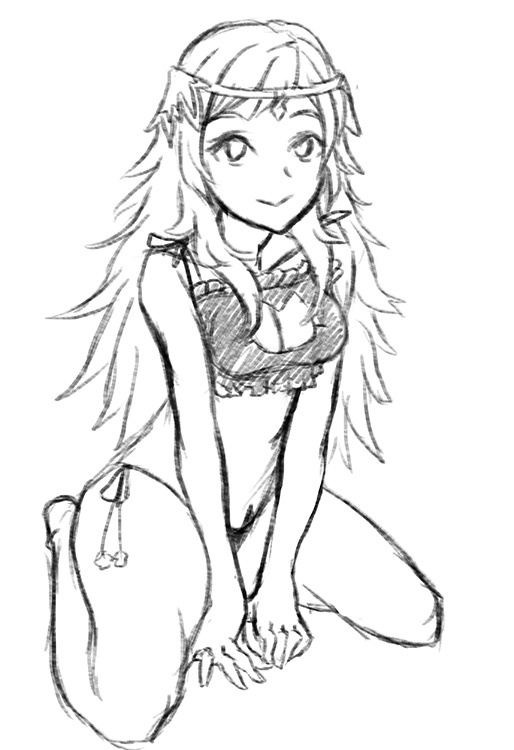 ophelia (fire emblem and 1 more) drawn by damagefloor