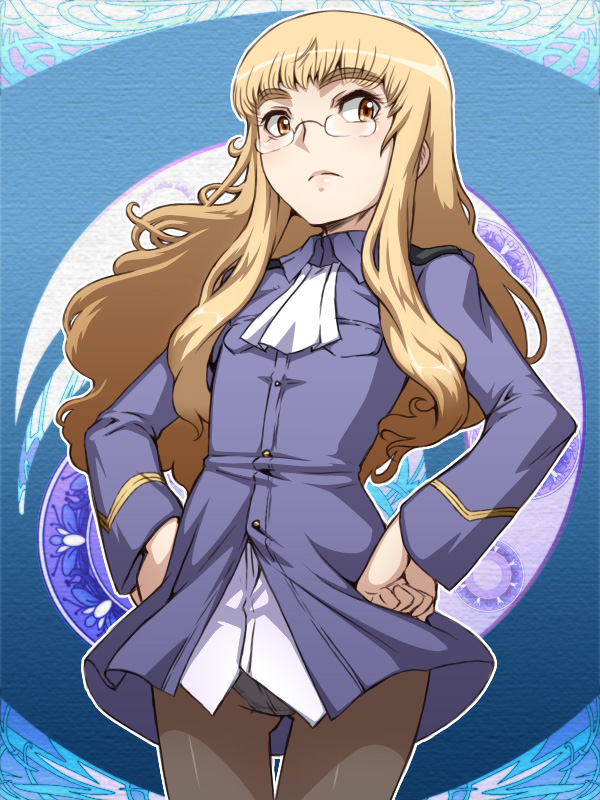 perrine h. clostermann (world witches series and 1 more) drawn by tabigarasu